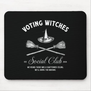 Witches For Kamala Harris Halloween Election Mouse Pad