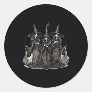 Witches For Kamala You'll Need Some Brooms To Swee Classic Round Sticker