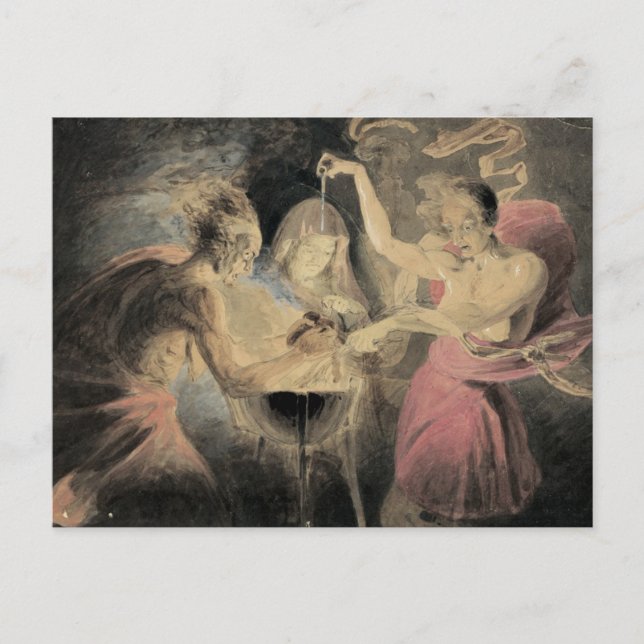 Witches from Macbeth Postcard (Front)