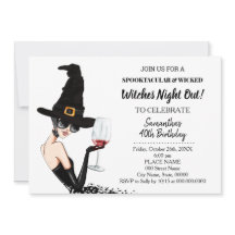 Witches girls night out halloween Birthday party