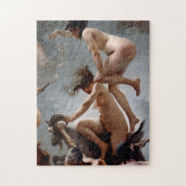 Witches Going to The Sabbath - Luis Ricardo Falero Jigsaw Puzzle (Vertical)