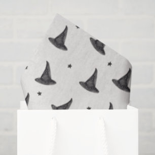 Witches hat and star pattern tissue paper