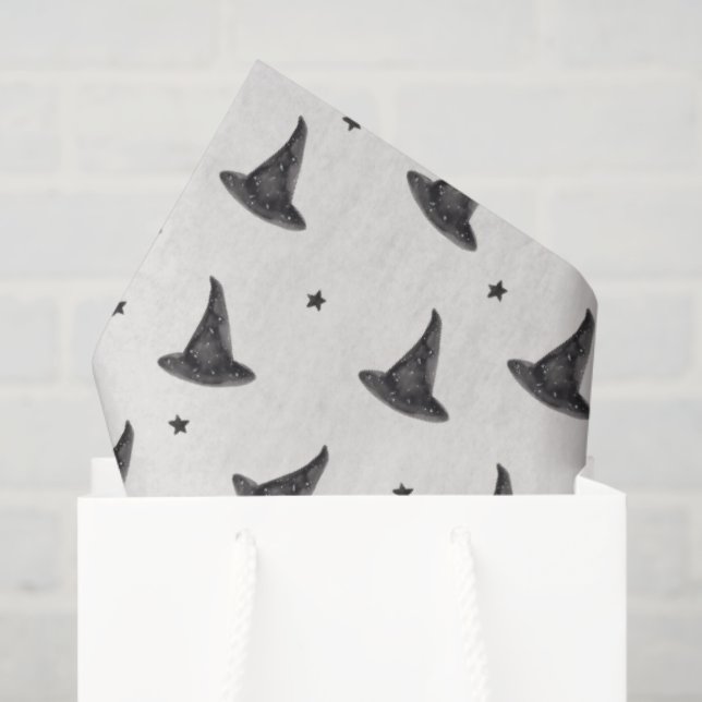 Witches hat and star pattern tissue paper (Gift Bag)