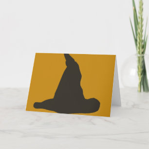 Witches Hat Halloween Samhain Card