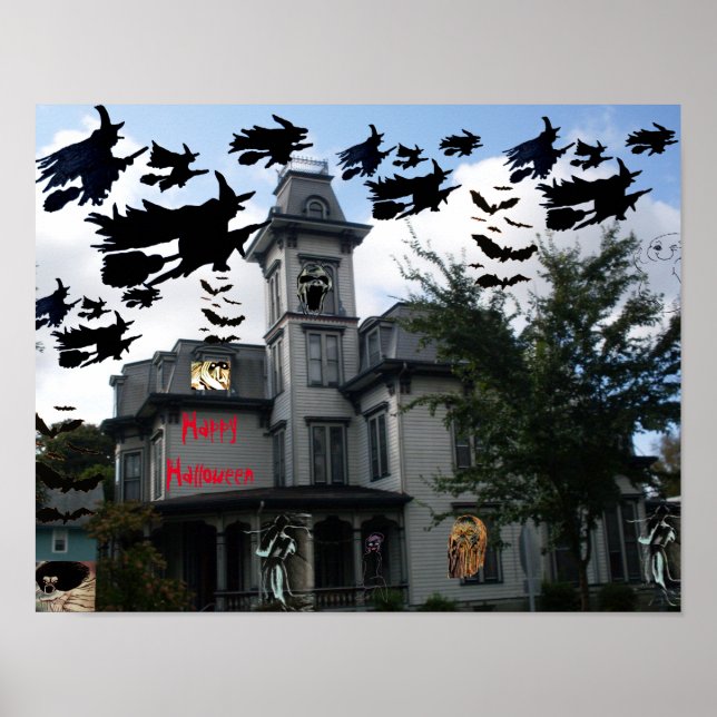 WITCHES HAUNTED HOUSE  POSTER (Front)