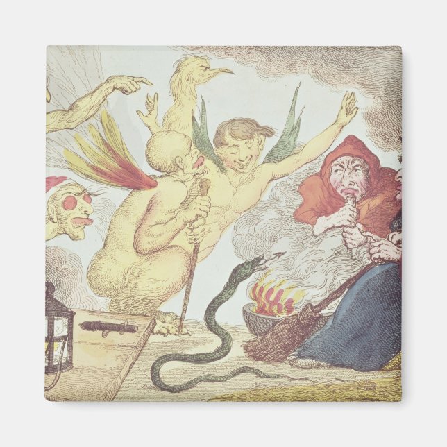 Witches in a Hayloft Magnet (Front)