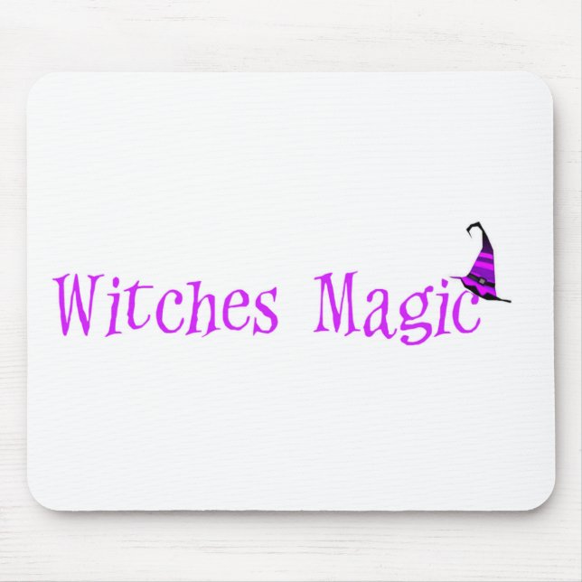 Witches Magic Hat Mouse Pad (Front)