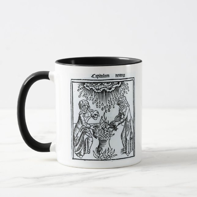 Witches Making a Spell, 1489 Mug (Left)