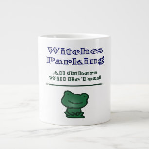 Witches Parking Large Coffee Mug
