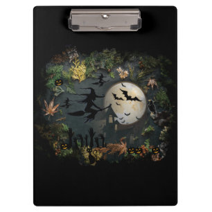 Witches Party Night Clipboard