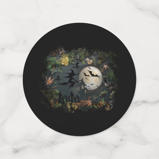 Witches Party Night Confetti (Medium Back)