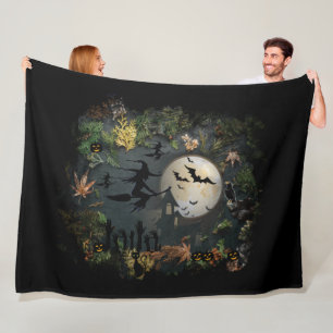 Witches Party Night Fleece Blanket