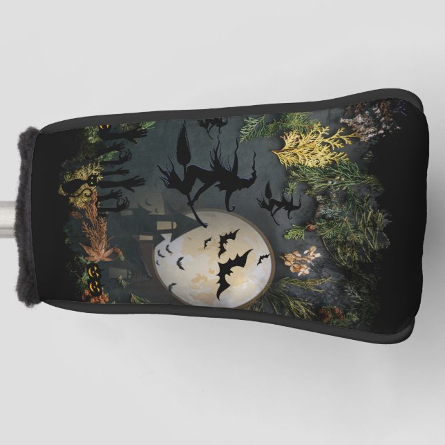 Witches Party Night Golf Head Cover (Front)