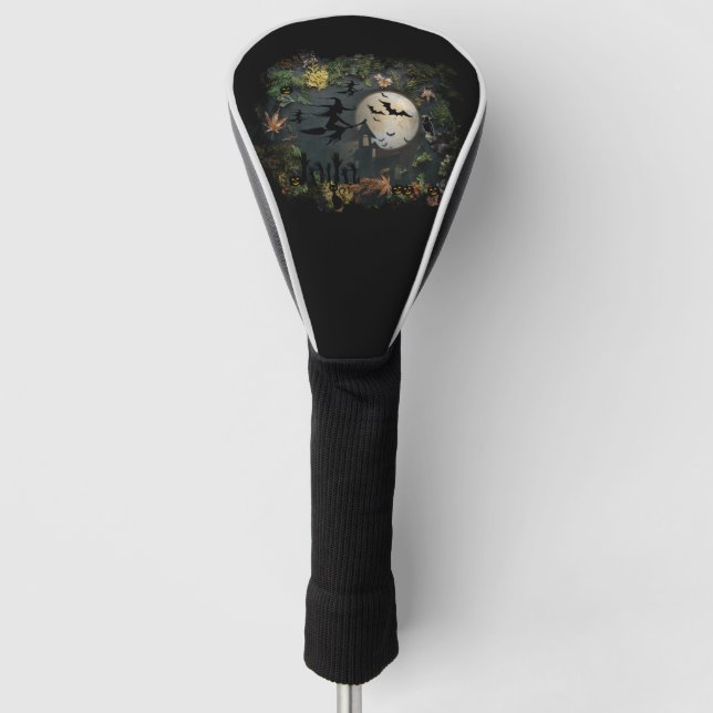 Witches Party Night Golf Head Cover (Front)