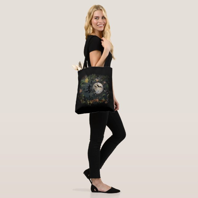 Witches Party Night Tote Bag (On Model)