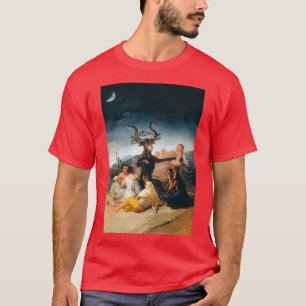 Witches Sabbath (El Aquelarre) by Francisco Goya T-Shirt