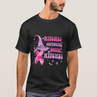 Witches Supporting Other Witches Breast Cancer Ret T-Shirt