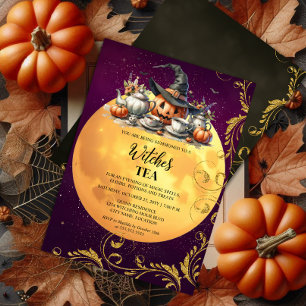 Witches Tea Party Invitation