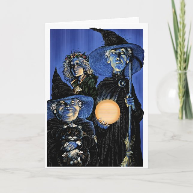 Witches Trio Card (Front)