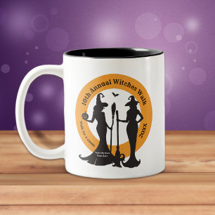 Witches Walk Event Two-Tone Coffee Mug