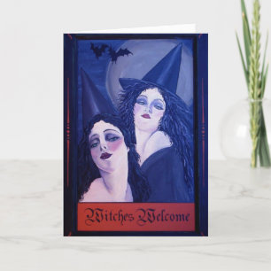 Witches Welcome Card