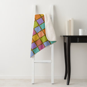 Witches Windows SM Sherpa Blanket