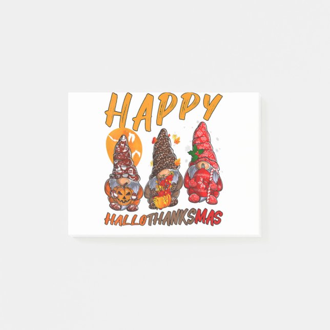 Witches, Witch Hat, Cute Witch Costume, Funny Hall Post-it Notes (Front)