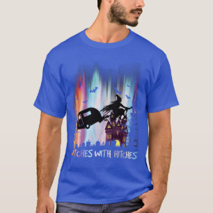 Witches With Hitches Funny Halloween Camping gift T-Shirt