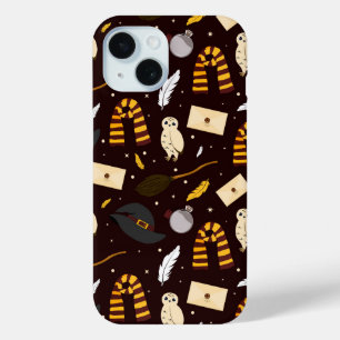 Witches, Wizards & Magic Pattern iPhone 15 Case
