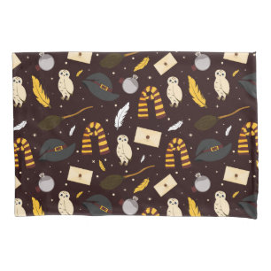 Witches, Wizards & Magic Pattern Pillowcase