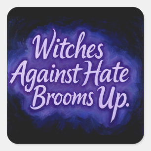 WitchesAgainstHate Square Sticker
