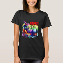 Witchflix and Chill – Fun Witch Design for Hallow