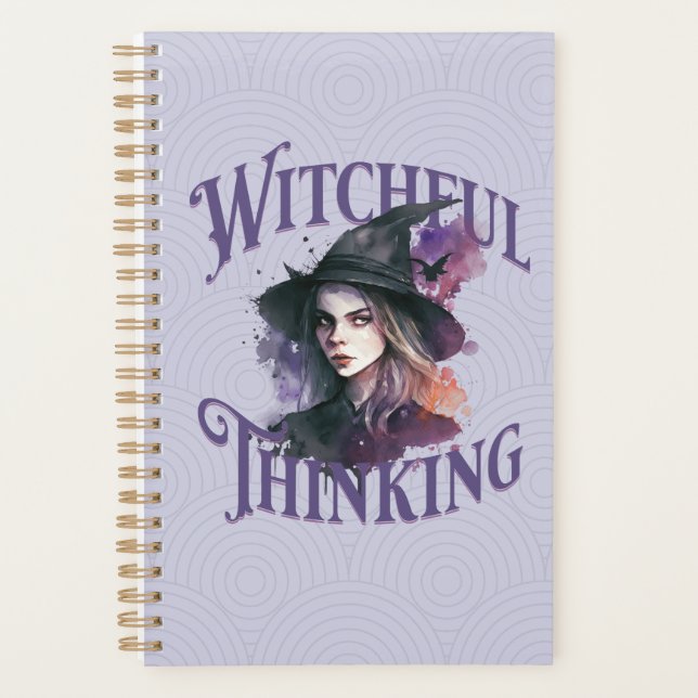 Witchful Thinking Planner (Front)