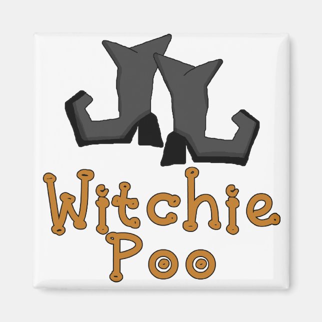 Witchie Poo T-shirts and Gifts Magnet (Front)
