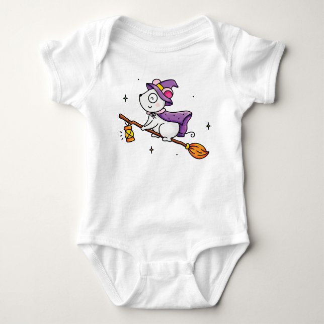 Witching hour baby bodysuit (Front)