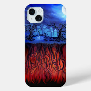 Witching hour, between Heaven and Hell iPhone 15 Mini Case