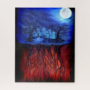 Witching hour, between Heaven and Hell Jigsaw Puzzle