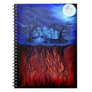 Witching hour, between Heaven and Hell Notebook