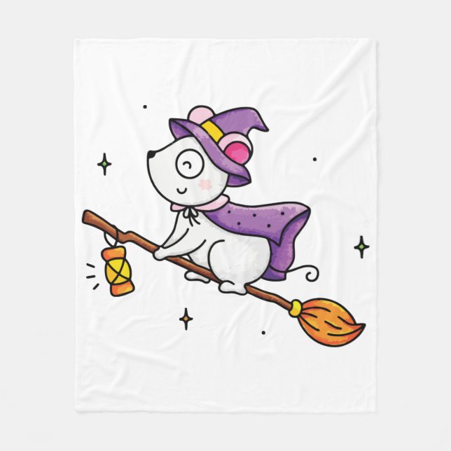 Witching hour fleece blanket (Front)