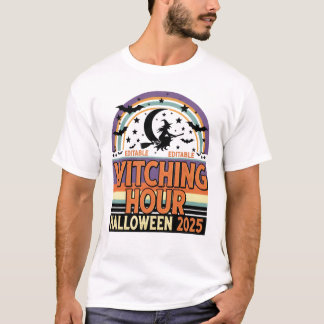 Witching Hour Halloween T-Shirt 2025