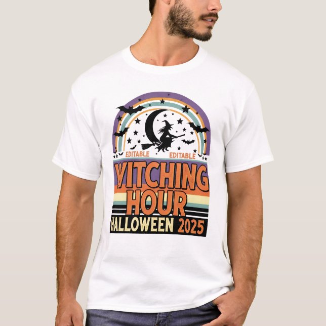 Witching Hour Halloween T-Shirt 2025 (Front)