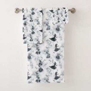 Witching Hour – Shadows, Smoke & Spellcraft Bath Towel Set