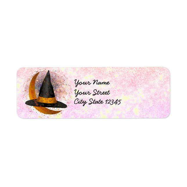 Witching Hour Witch revised address labels (Front)
