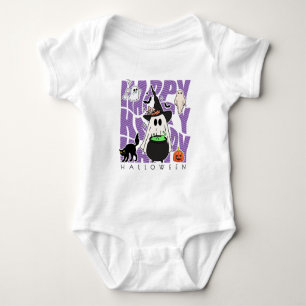 Witching Up Fun Happy Halloween Magic & Mischief Baby Bodysuit