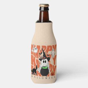 Witching Up Fun Happy Halloween Magic & Mischief Bottle Cooler