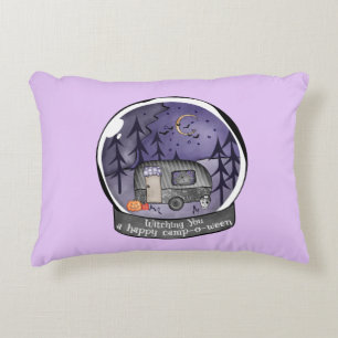 Witching You A Happy Camp-O-Ween Decorative Cushion