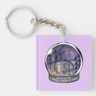 Witching You A Happy Camp-O-Ween Key Ring