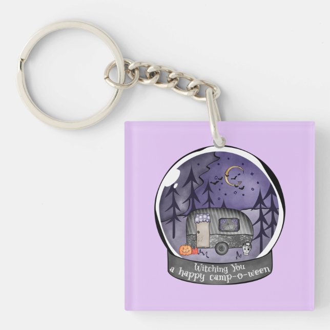 Witching You A Happy Camp-O-Ween Key Ring (Front)