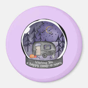 Witching You A Happy Camp-O-Ween Magnet