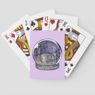 Witching You A Happy Camp-O-Ween Playing Cards